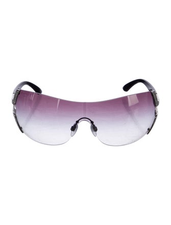 Bvlgari Shield Gradient Sunglasses