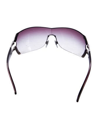 Bvlgari Shield Gradient Sunglasses