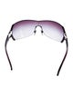 Bvlgari Shield Gradient Sunglasses