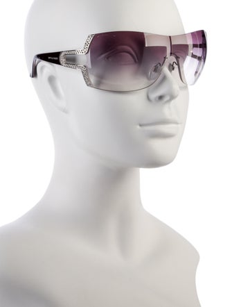 Bvlgari Shield Gradient Sunglasses