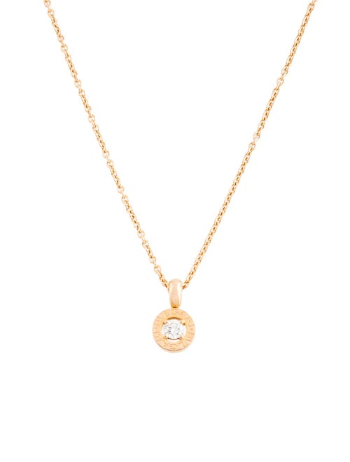 Bvlgari 18K Diamond Bvlgari Bvlgari Pendant Necklace