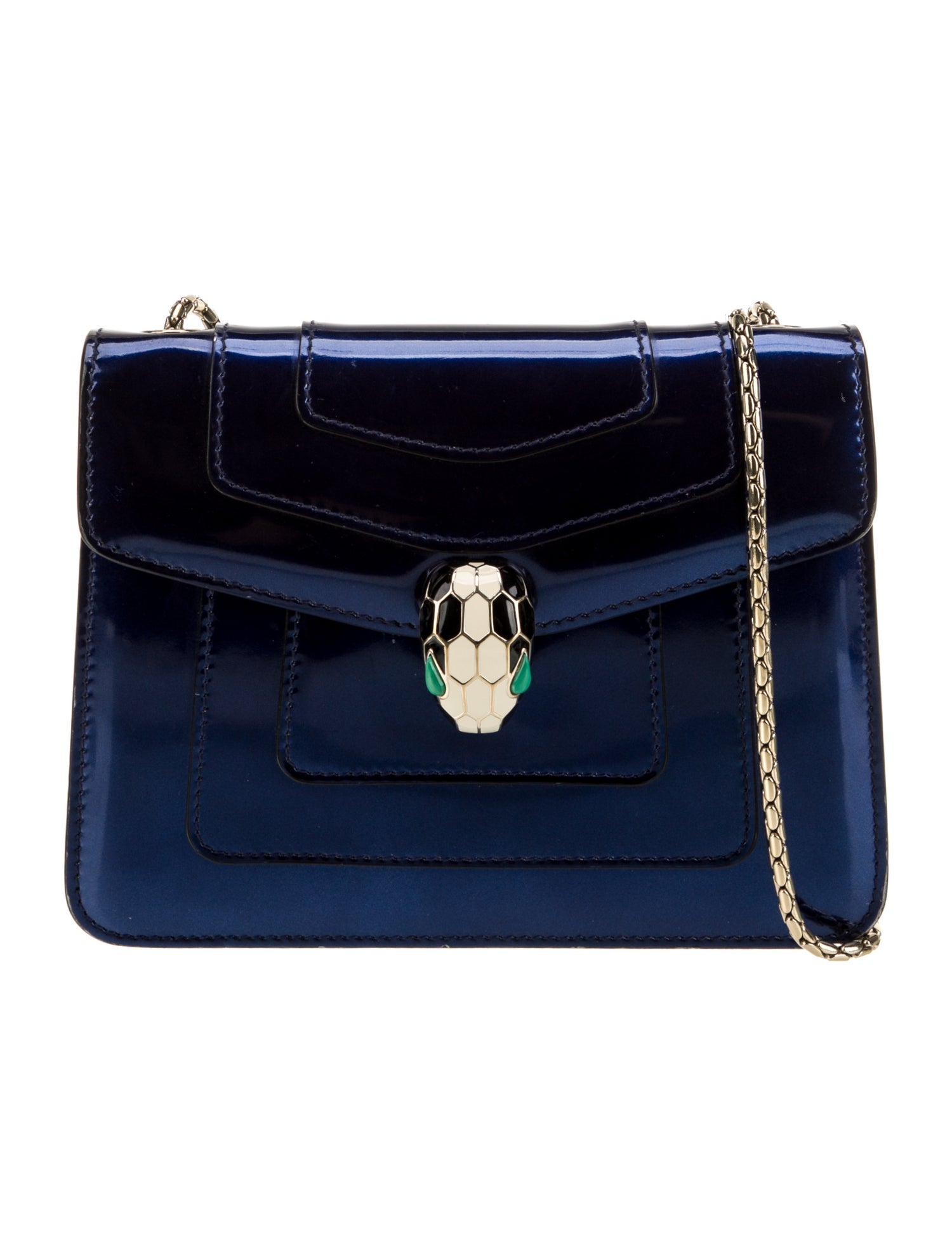 Bvlgari Patent Leather Serpenti Forever