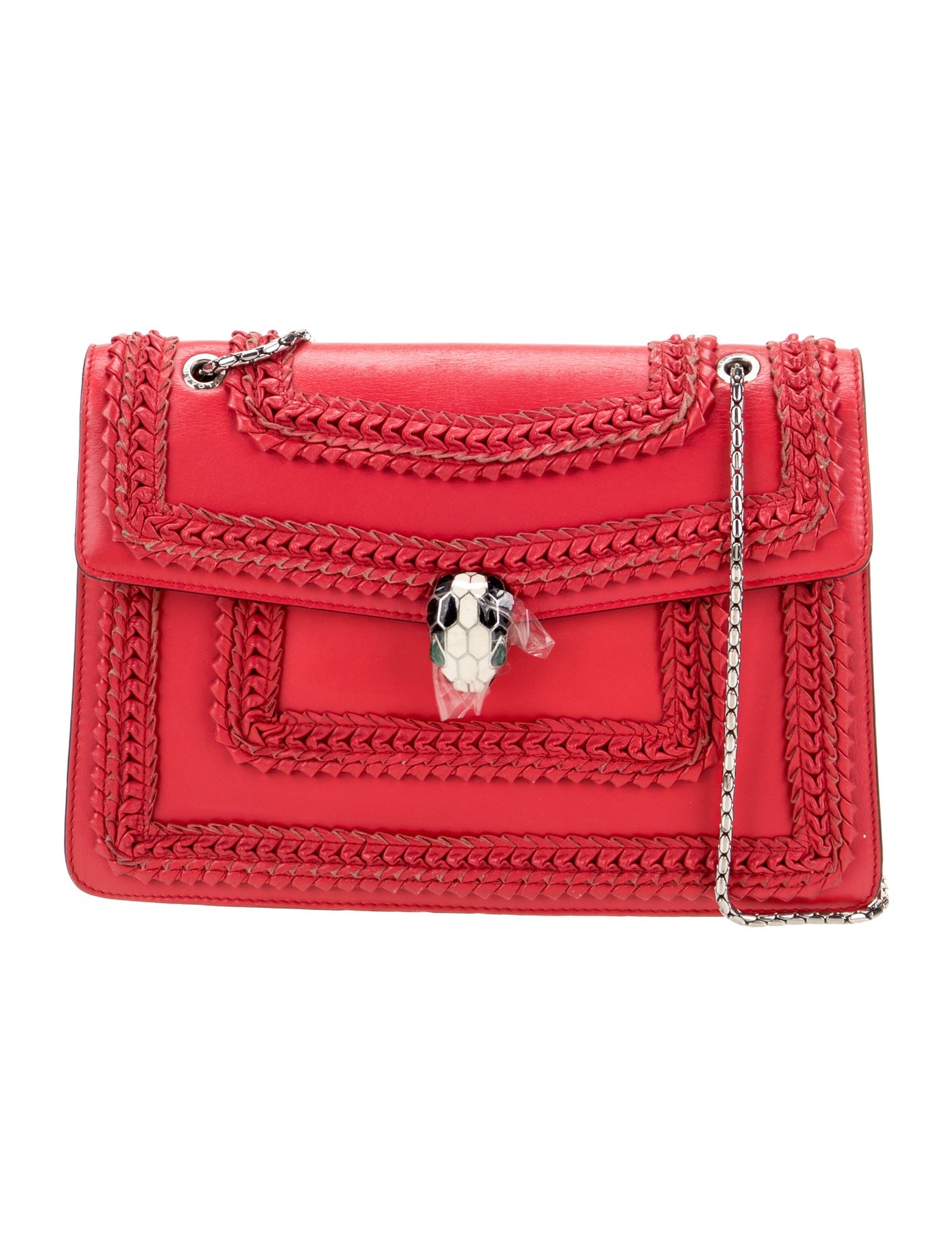 Bvlgari Leather Shoulder Bag