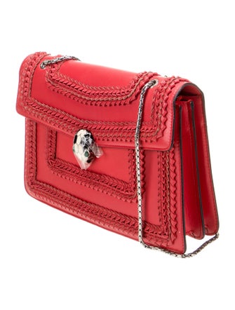 Bvlgari Leather Shoulder Bag