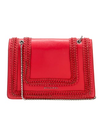 Bvlgari Leather Shoulder Bag