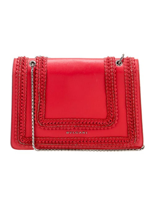 Bvlgari Leather Shoulder Bag