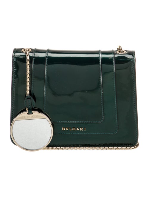 Bvlgari Patent Leather Crossbody Bag