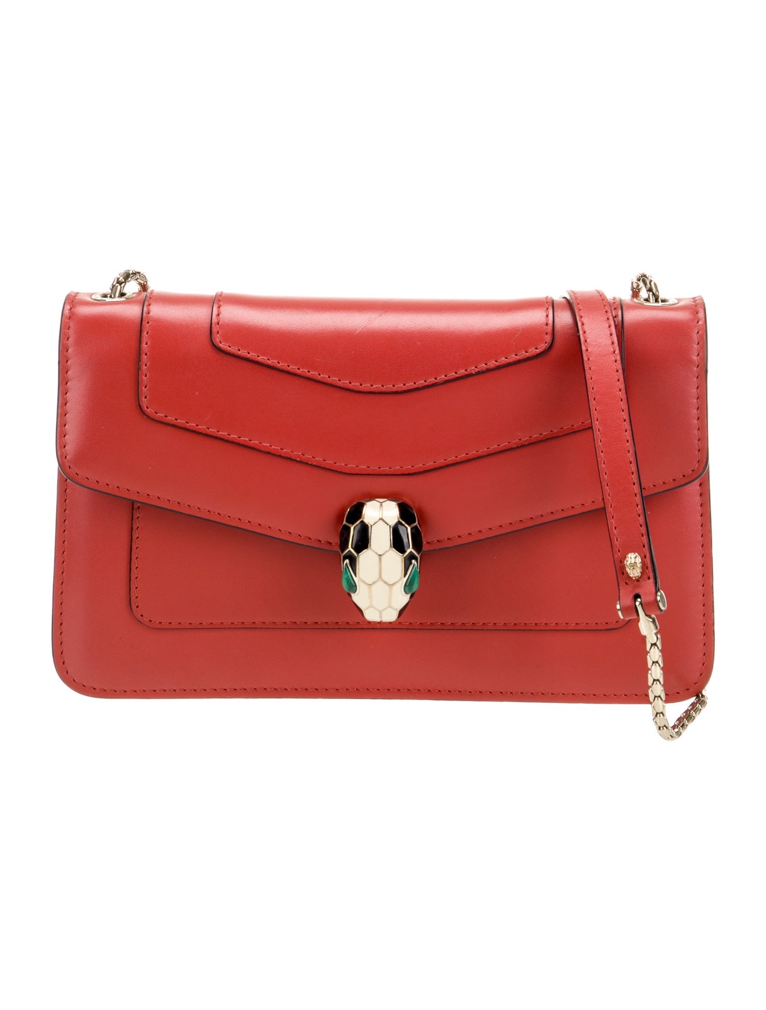 Bvlgari Leather Crossbody Bag