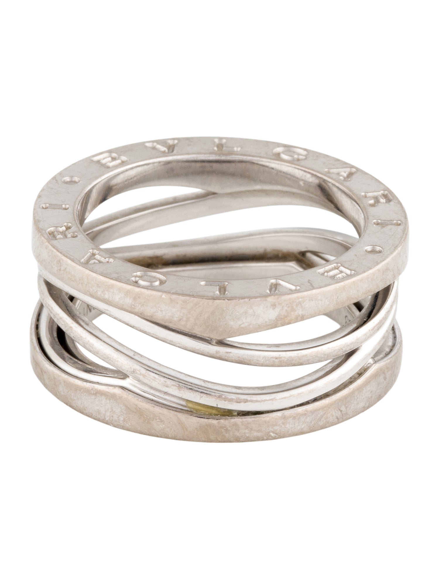 Bvlgari x Zaha Hadid 18K B.zero1 Legend Ring