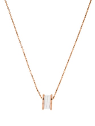 Bvlgari Ceramic B.zero1 Pendant Necklace