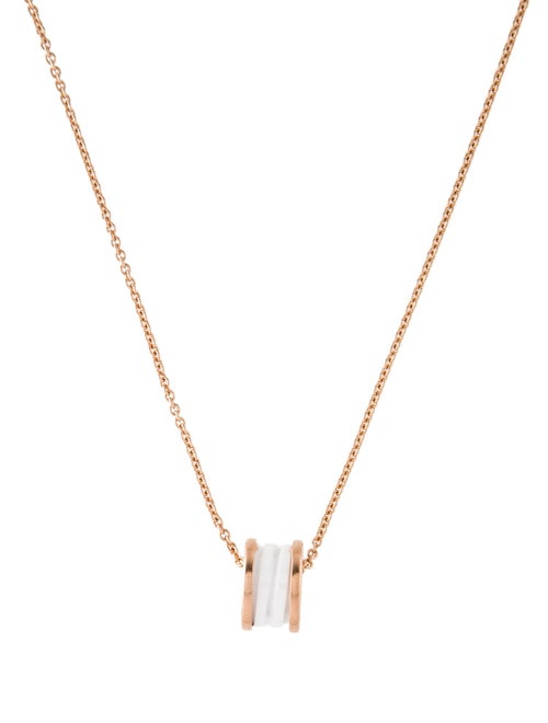 Bvlgari Ceramic B.zero1 Pendant Necklace