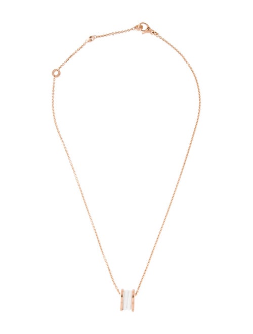 Bvlgari Ceramic B.zero1 Pendant Necklace