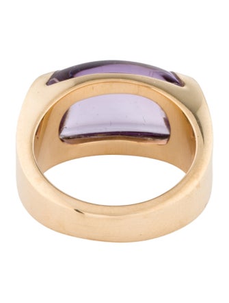 Bvlgari 18K Amethyst Tronchetto Ring