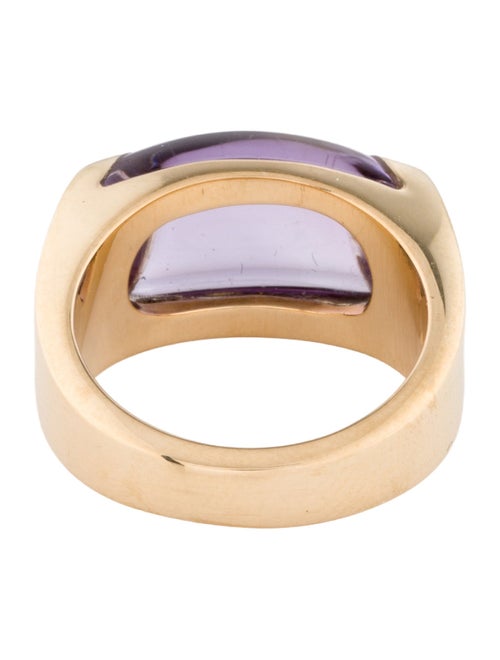 Bvlgari 18K Amethyst Tronchetto Ring