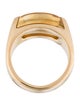 Bvlgari 18K Citrine Tronchetto Ring