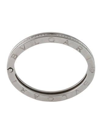 Bvlgari 18K Diamond B.zero1 Bangle