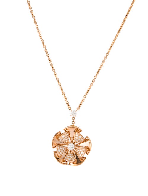 Bvlgari 18K Diamond Divas' Dream Pendant Necklace