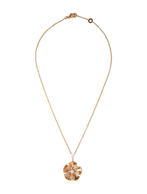 Bvlgari 18K Diamond Divas' Dream Pendant Necklace