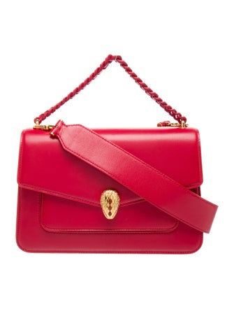 Bvlgari Leather Serpenti Forever Maxi Chain