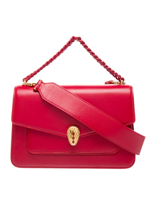 Bvlgari Leather Serpenti Forever Maxi Chain