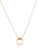 Bvlgari 18K Diamond B.Zero1 Pendant Necklace