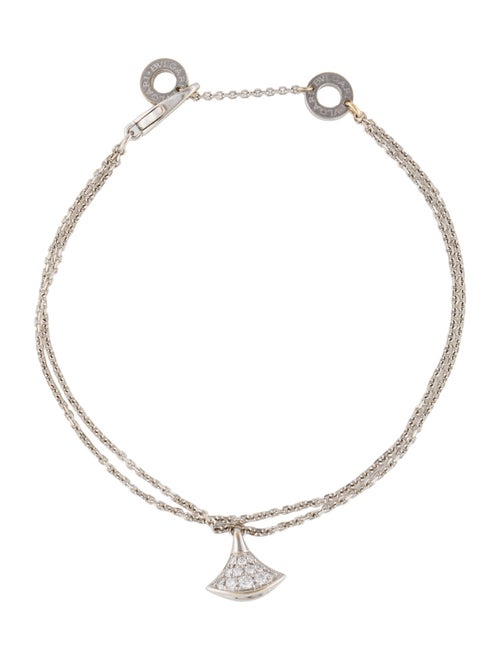 Bvlgari 18K Diamond Divas' Dream Charm Bracelet