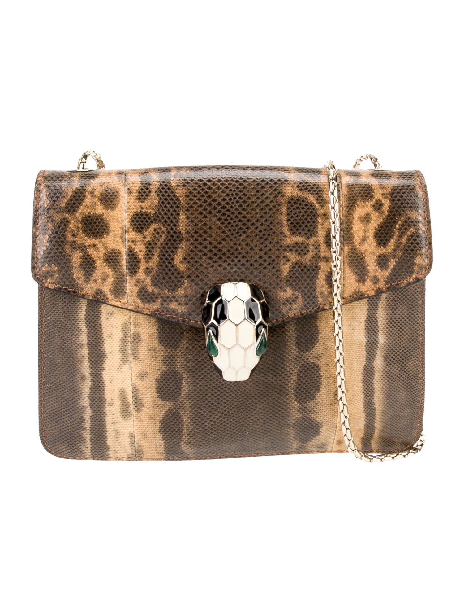 Bvlgari Embossed Leather Serpenti Forever