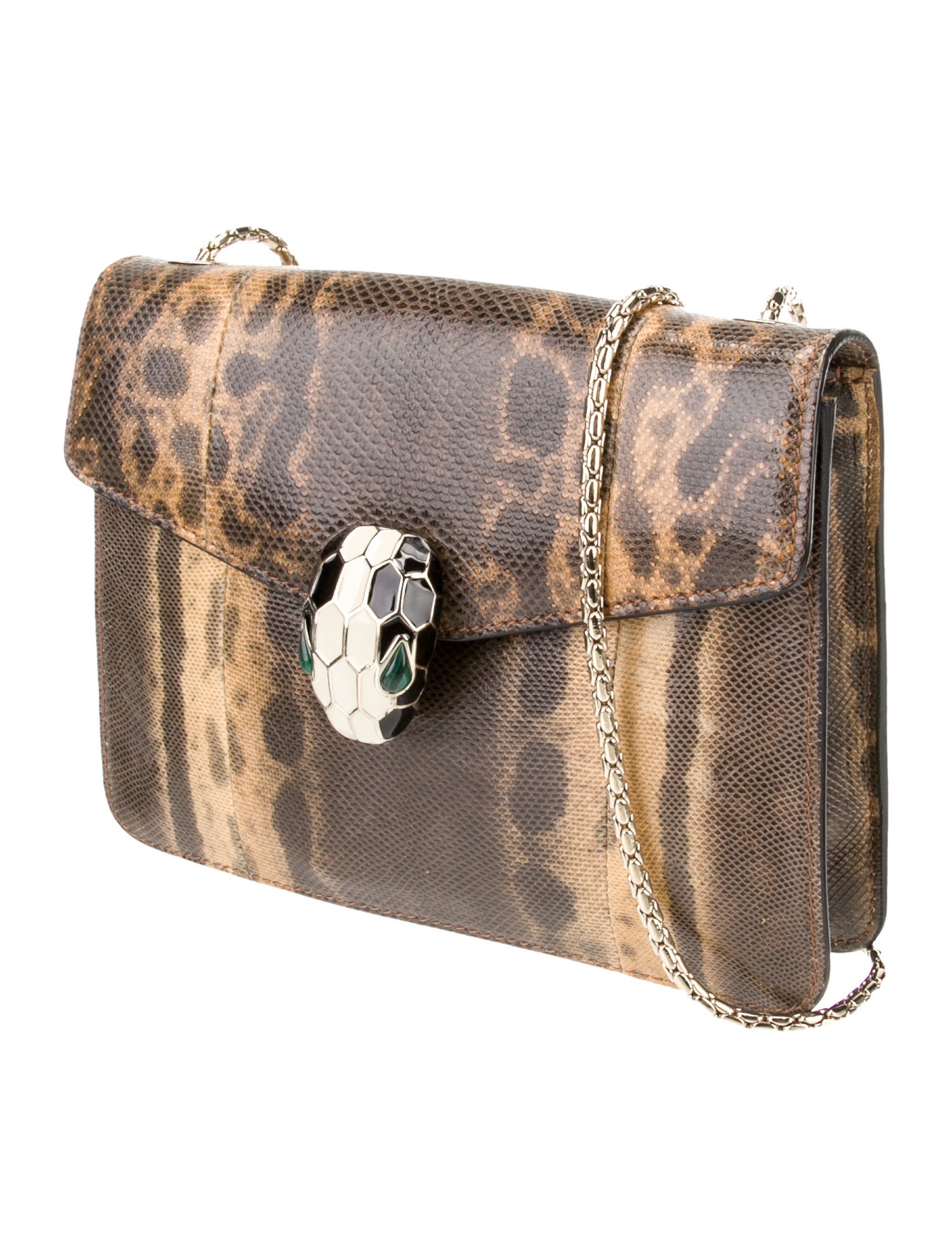 Bvlgari Embossed Leather Serpenti Forever