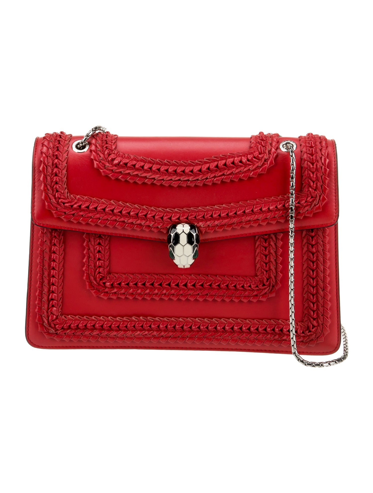 Bvlgari Leather Shoulder Bag