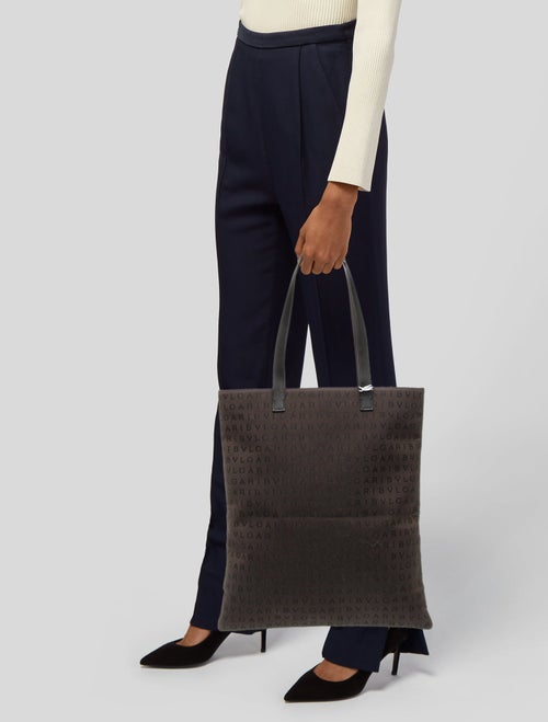 Bvlgari Canvas Tote