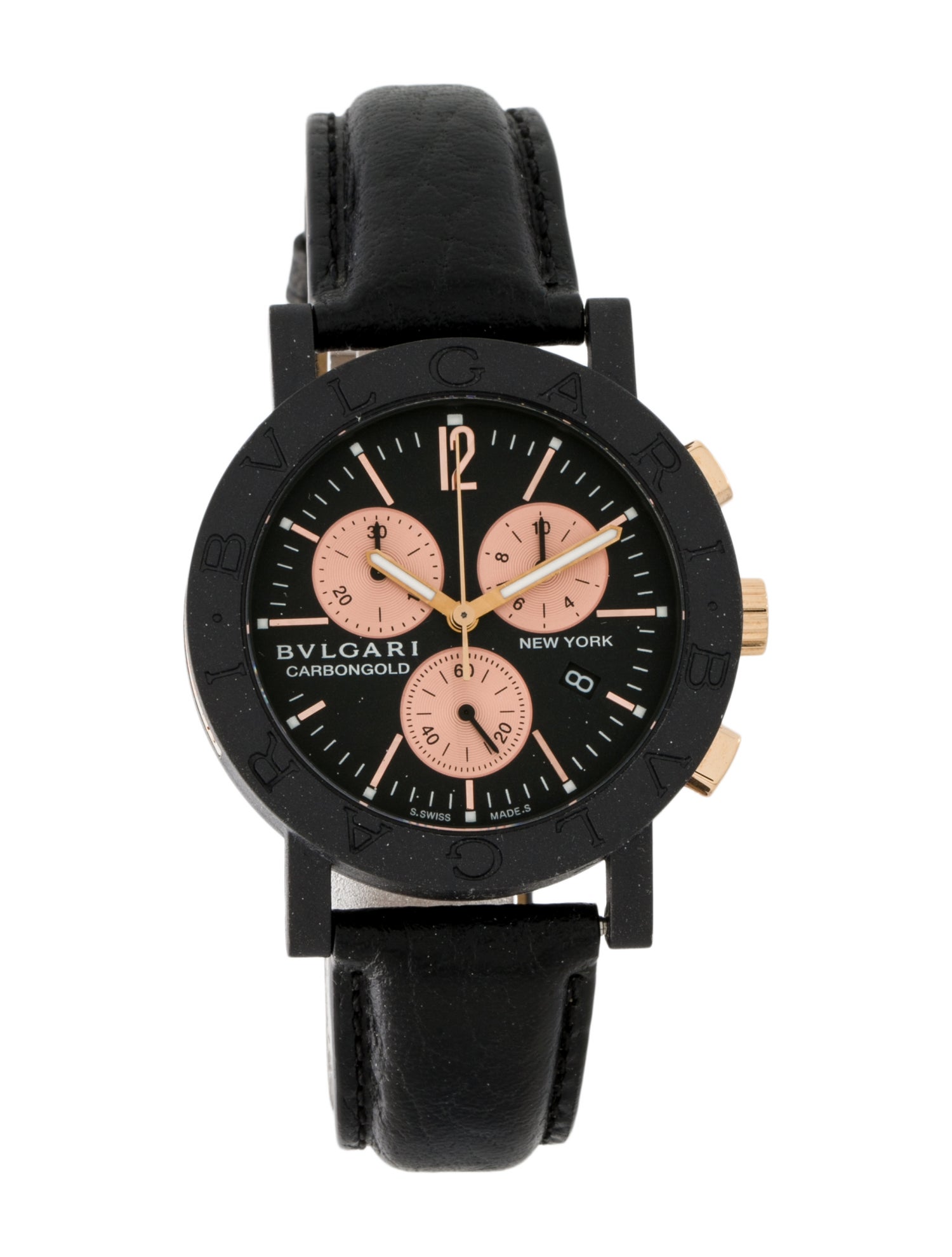 Bvlgari Carbongold New York Watch