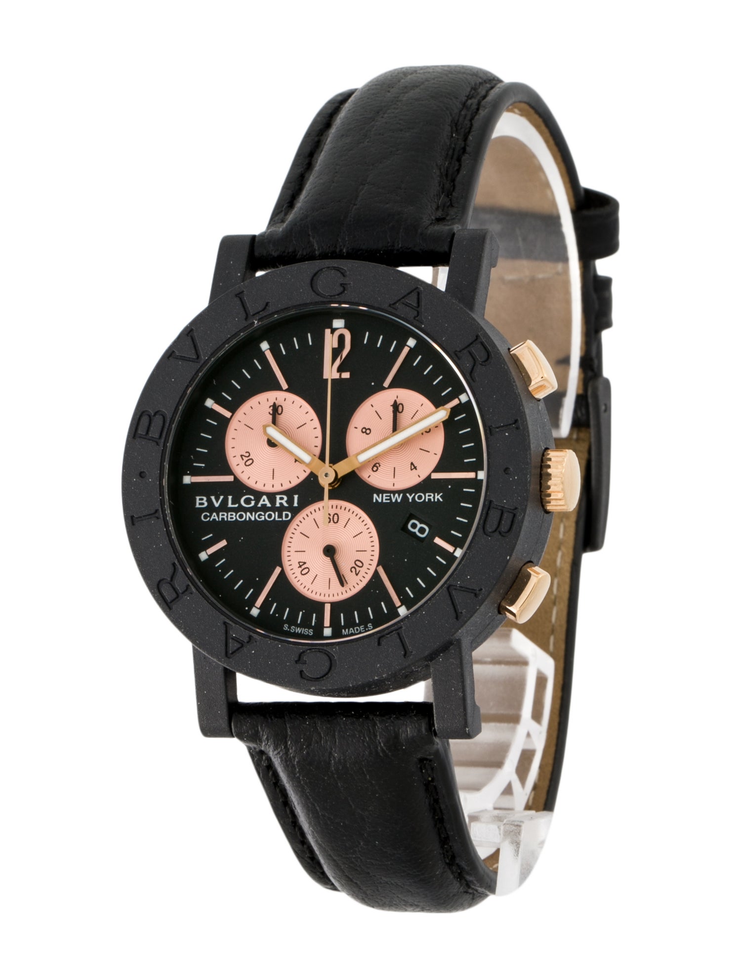 Bvlgari Carbongold New York Watch