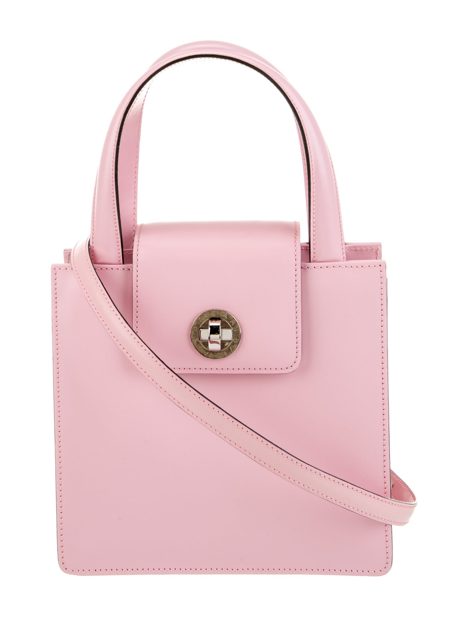 Bvlgari Leather Shoulder Bag