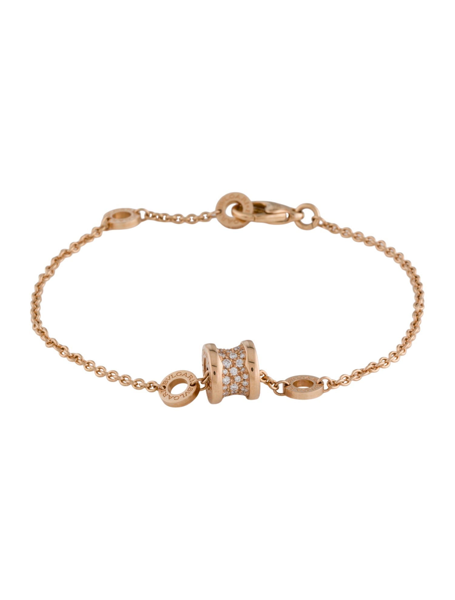 Bvlgari 18K Diamond B.zero1 Bracelet