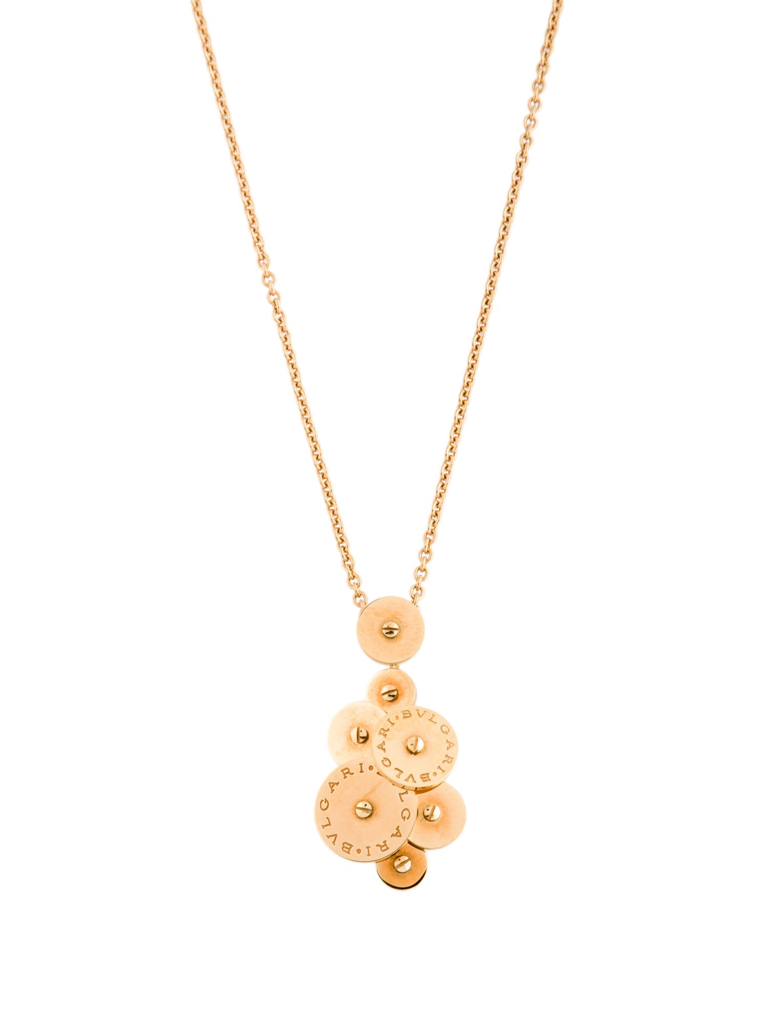 Bvlgari 18K Cicladi Pendant Necklace