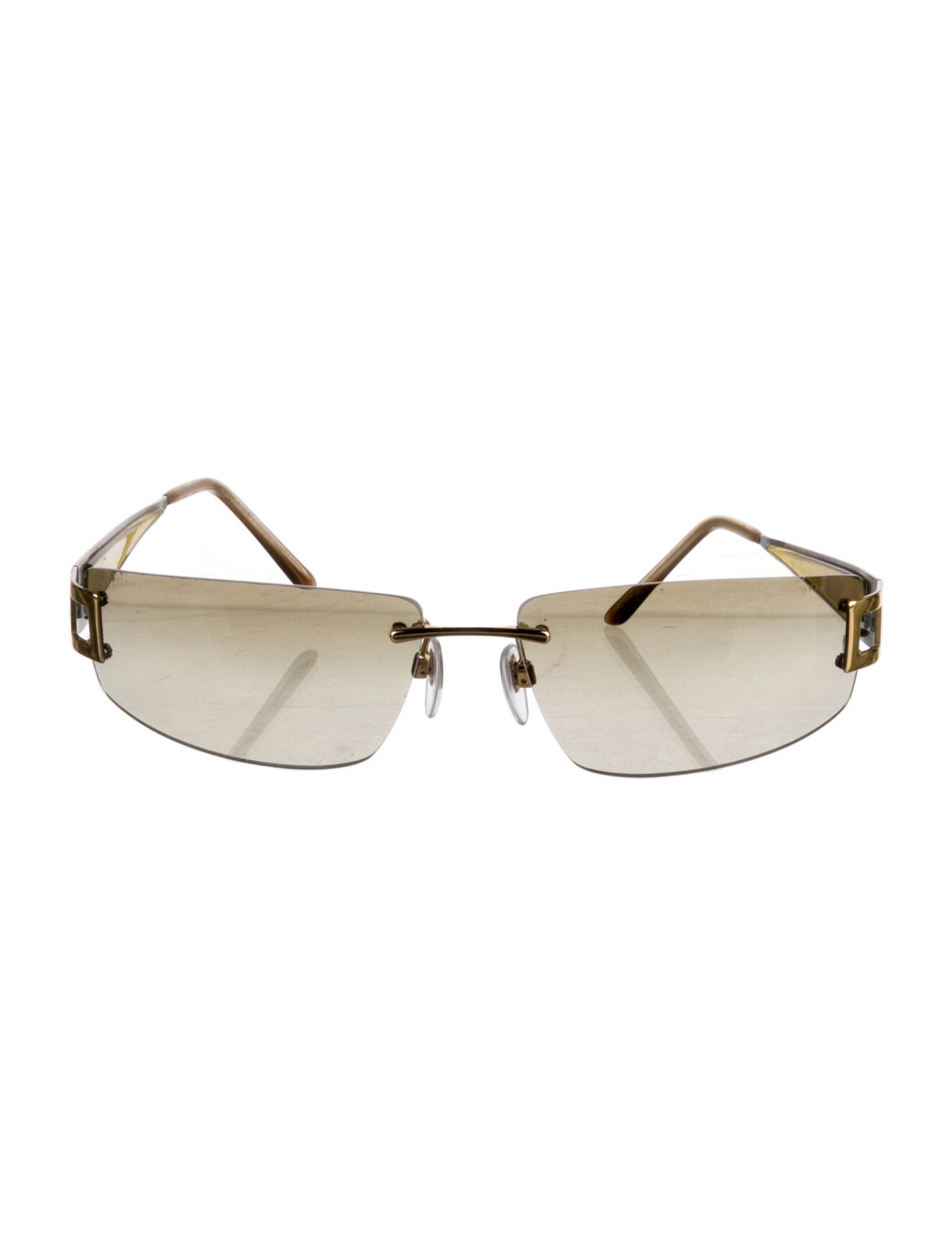 Bvlgari Square Gradient Sunglasses