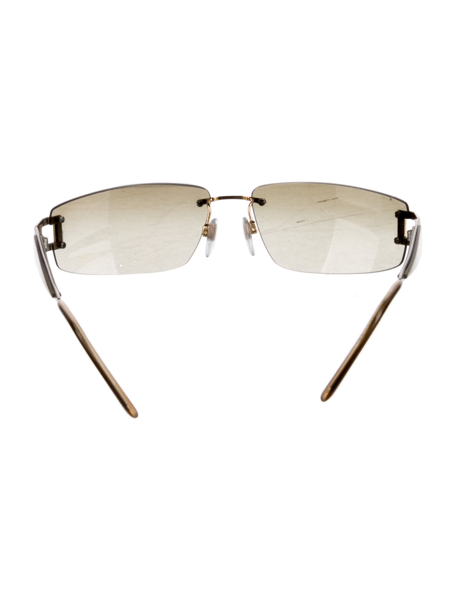 Bvlgari Square Gradient Sunglasses