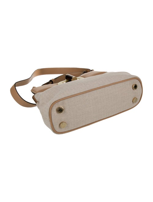 Bvlgari Canvas Top Handle Bag