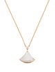 Bvlgari 18K Mother of Pearl & Diamond Divas' Dream Pendant Necklace