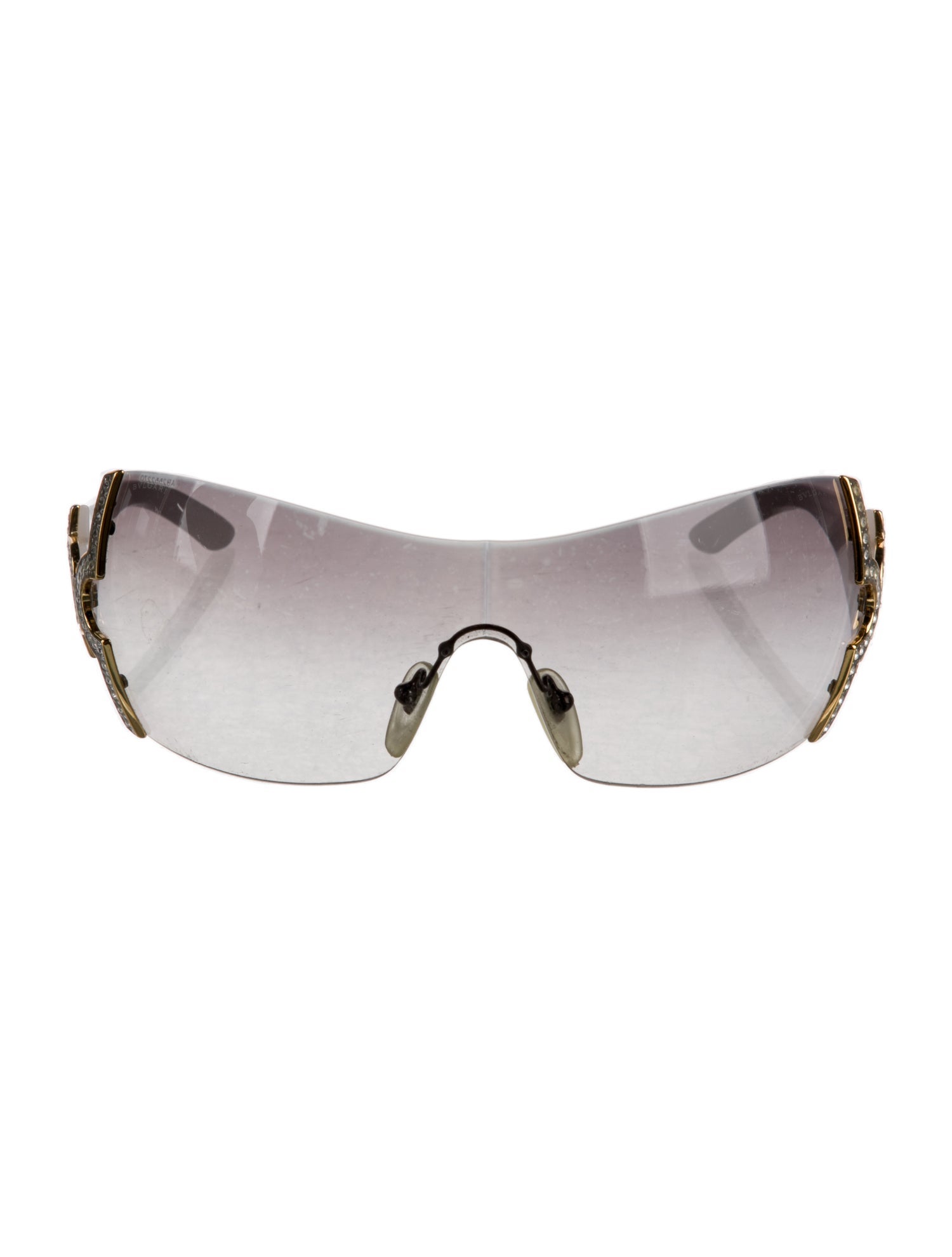 Bvlgari Shield Gradient Sunglasses