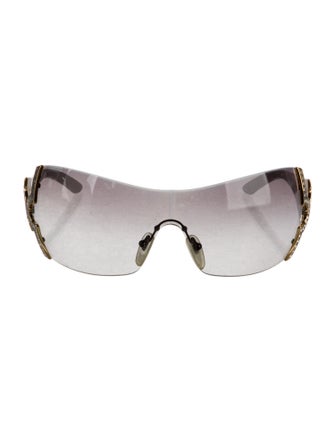 Bvlgari Shield Gradient Sunglasses