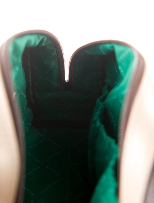 Bvlgari Leather Cosmetic Bag