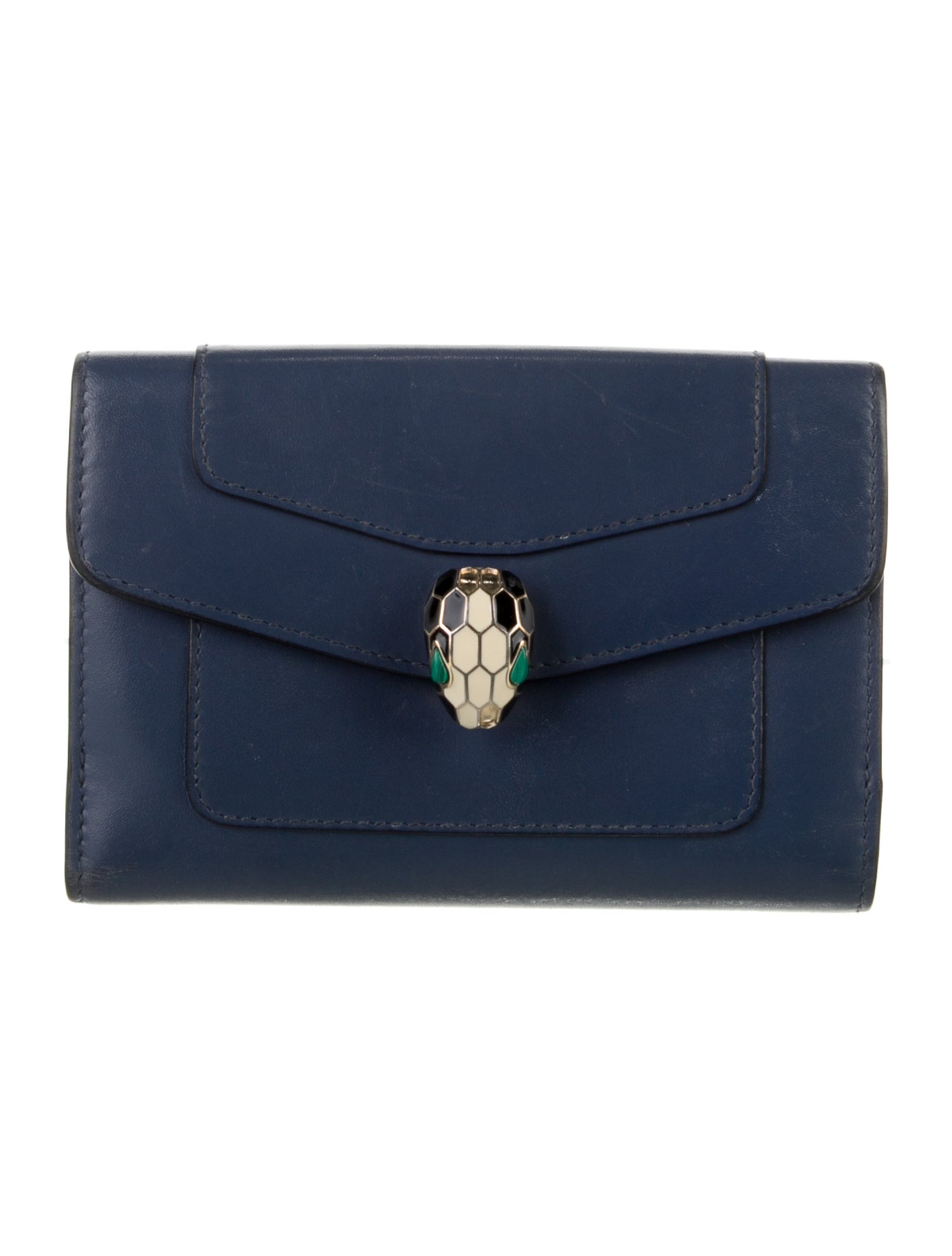 Bvlgari Leather French Purse