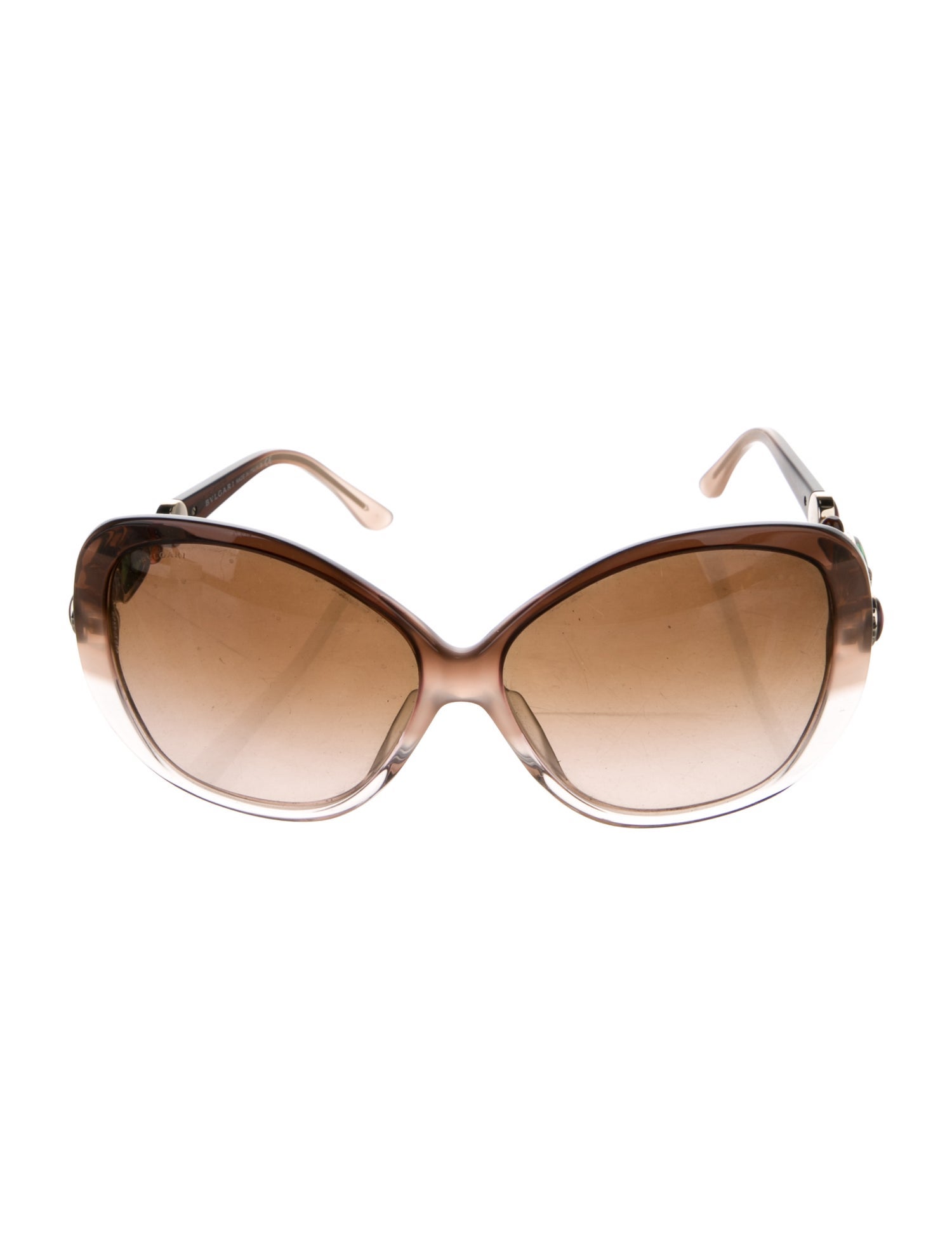 Bvlgari Oversize Tinted Sunglasses