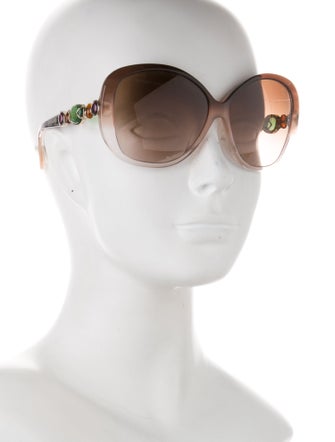 Bvlgari Oversize Tinted Sunglasses