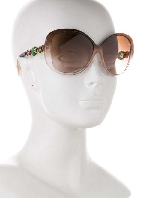 Bvlgari Oversize Tinted Sunglasses