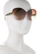 Bvlgari Oversize Tinted Sunglasses