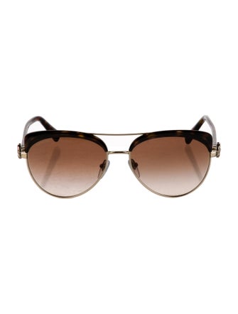 Bvlgari Gradient Aviator Sunglasses
