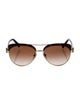 Bvlgari Gradient Aviator Sunglasses