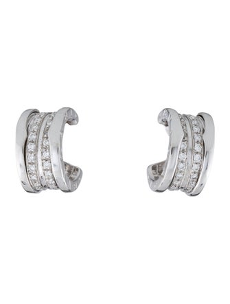 Bvlgari 18K Diamond B.Zero1 Huggies